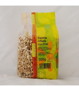 Espelta inflada con miel ecológ. para el desayuno 250 gr.