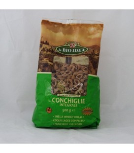Conchas integrales trigo ecológico, 500 gr.
