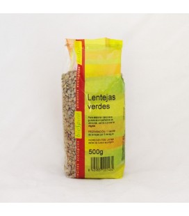 Lentejas verdes ecológica 500 gr.