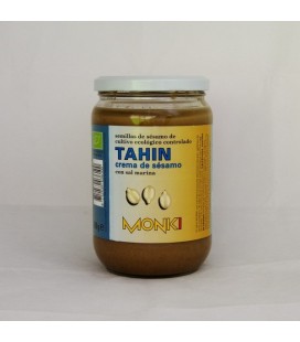 Tahin, crema de sésamo, con sal ecológ. 650 gr.