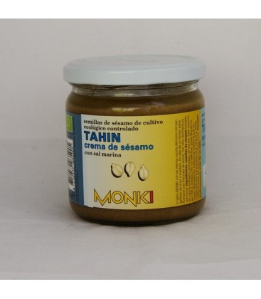 Tahin, crema de sésamo ecológ. 330 gr.