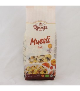 Muesli con frutas secas ecológ. sin gluten 325 gr.