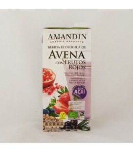 Bebida de avena con frutos del bosque ecol. , 1 litro