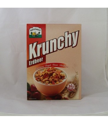 Crunchy de fresa ecológ. 700 gr.