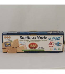 Bonito del Norte ''al vapor'', 3 * 85 gr.