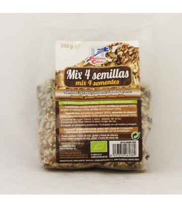 Semillas de 4 semillas ecológ. 250 gr.
