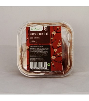 F. S. Umeboshi ( ciruela ume) en pasta 250 gr.