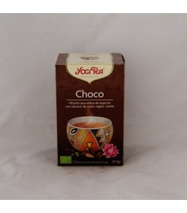 Infusión: choco ecológica. 17 bolsitas de 2 gr.
