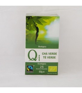 Té verde ecol. 25 bolsas, 50 gr.