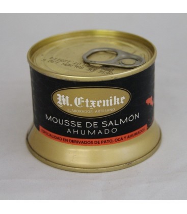 Mousse de salmón ahumado 140 gr.