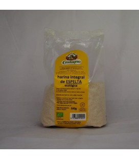 Harina integral de espelta ecológica, 500 gr.