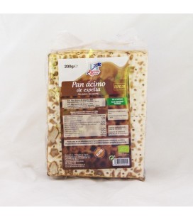 Pan ácimo de espelta ecológico , 200 gr,