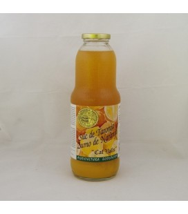 Zumo de naranja ecológico, 1 litro.