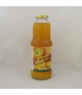 Zumo de naranja ecológico, 1 litro.