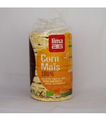 Tortitas de maiz ecológ., 120 gr.