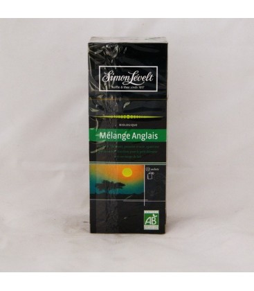 Té negro ecol. 22 bolsas, 2 gr.*22