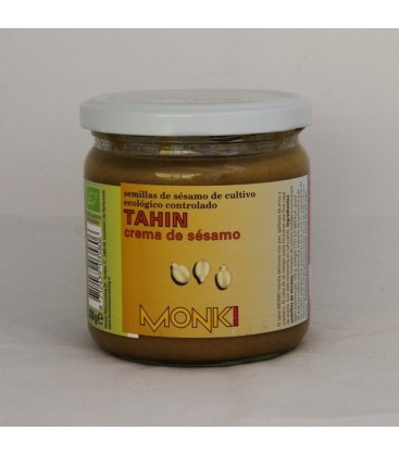 Tahin, crema de sésamo, sin sal ecológ. 330 gr.