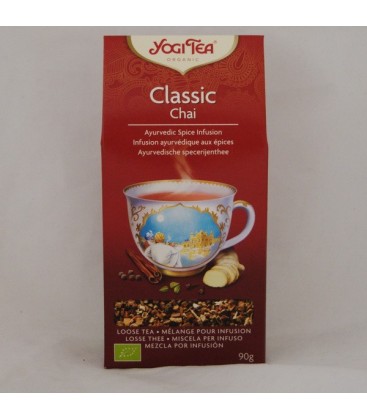 Infusión ecológ. Classic Chai granel, 90 gr.
