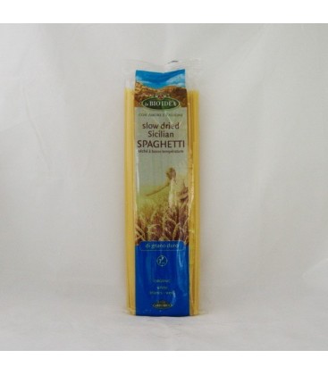 Espagueti de trigo ecológico, 500 gr.