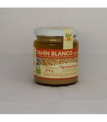 Tahin, crema de sésamo, sin sal ecológ. 220 gr.