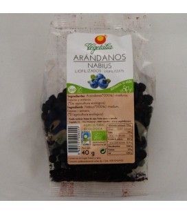 F. S. Arándano liofilizado ecológico,40 gr.