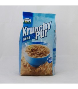 Crunchy con avena y sirope de arroz ecológ. 375 gr.