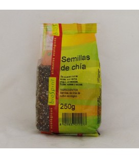 Semillas de chia ecológ. 250 gr.