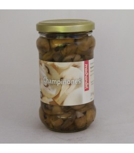 Champiñones cortados ecológicos 280 gr.